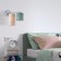 Wall lamp EUROSTEL PASTEL 60151/2, E14, 2x40W, 320x110x250 mm, chromium color