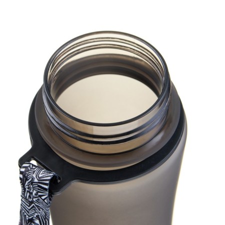 Water bottle, with a drinker, 600 ml, black-5