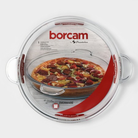Baking capacity with handles Paşabahçe-Borcam, 2.4 l, d = 31.6 cm-8