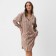 Female Bogochka Kaftan Silk "Stride" size 48-50, powder