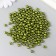 Set of beads "needlework" plastic, diameter 6 mm, 25 g, marsh-green