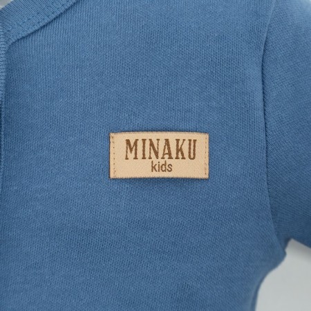 Combineson children's minku, blue color, height 74-80 cm-7