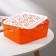 Storage container with a “pattern” lid, plastic, 22 × 17 × 9.5 cm, mix color