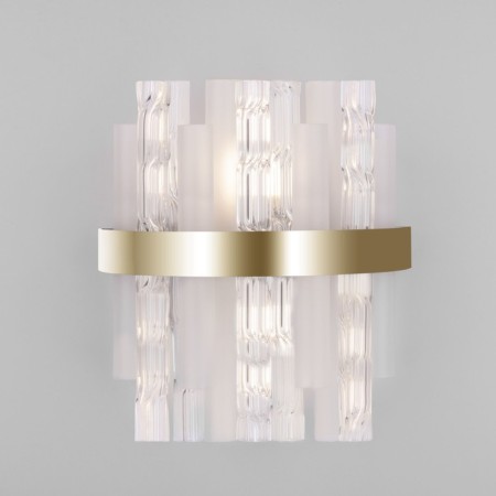 Wall lamp with Hollis decor, 60W, E14, 14,8x24.6x35 cm-2