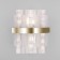 Wall lamp with Hollis decor, 60W, E14, 14,8x24.6x35 cm