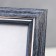 Photo frame plastic 15x21 cm 1232 Gray