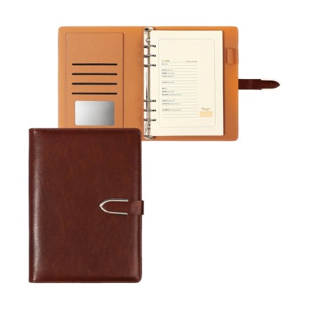 Organizer on the rings A5, 90 sheets in the ruler, with a stream, mix-19