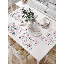 A set of napkins for setting the table 