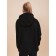Jacket for girls, height 134 cm, black color