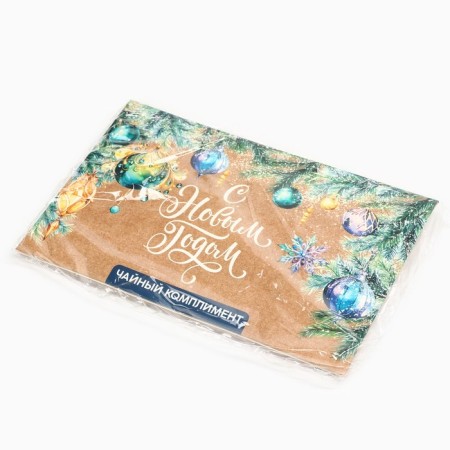 New Year! Packaged tea, in the envelope "Happy New Year", 5 pcs-5