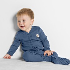 Basic jumpsuit, height 74 cm, blue color