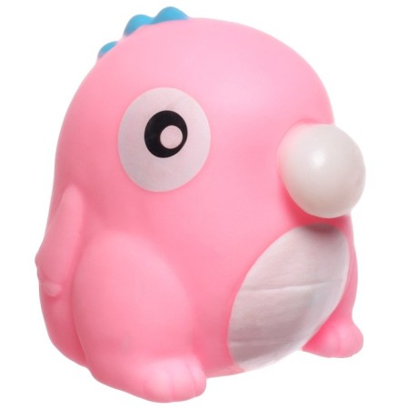 Rubber toy for the bath "Dragon with a bubble", 5x5 cm, color mix, crush me