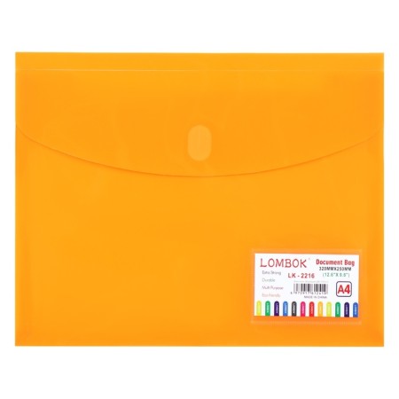 A4 Velcro folder, 180 md, with extension, make-up pockets, mix-5