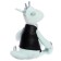 Soft toy "Dragon diesel in a vest", 25 cm, mint color