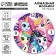 Diamond mosaic for children with partial filling on the watch "Unicorn", 20 x 20 cm