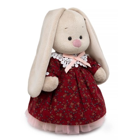 Soft toy "Bunny mi in a dress with a lace collar (large), 32 cm STM-650-1