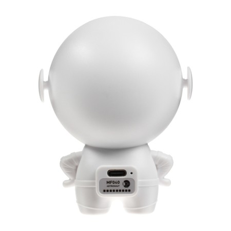 Astronaut portable fan MF040, 500 mAh, 3 modes, input Type-s, wire, white-3