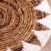 Wicker rug round 38 cm