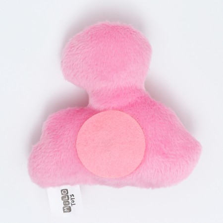 New Year's Magnet Soft "snake", pink-3
