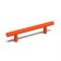 Cappio Frida-stainless handle, stainless steel, d = 12 mm, m/o 96 mm, orange color, 4 pcs.