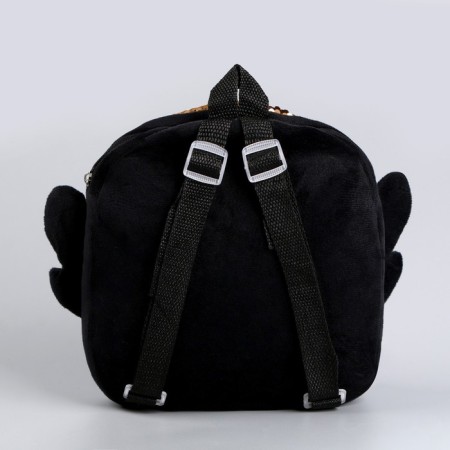Baby backpack with sequins "Black Dragon", p. 23 × 28 cm-5
