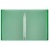 Folder with 20 A4 inserts, 500 μm, calligrata, texture "sand", green