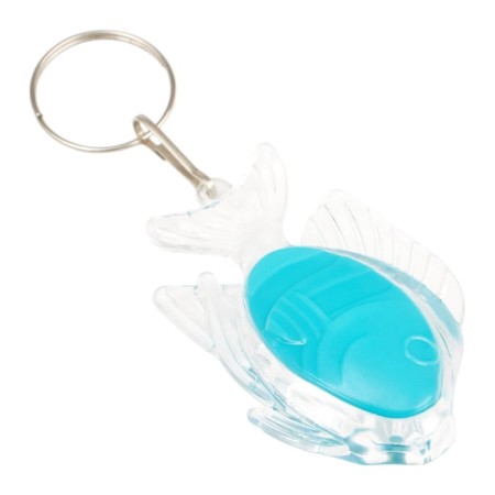 Children's “Fish” flashlight, 1 mode, 2 AG13, 3.5 x 5.5 cm, mix-2