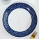 Ceramic plate Royal Garden, 22.5 cm, white color