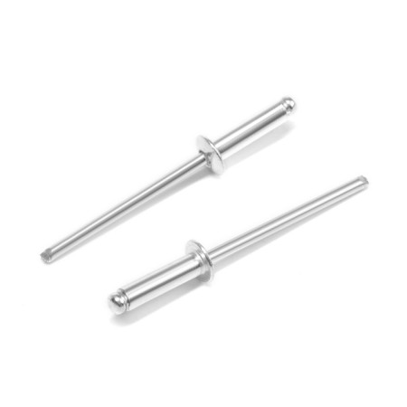 Rolls of the tundra krep, exhaust, aluminum-old, 3.2x12 mm, unpainted, 50 pcs