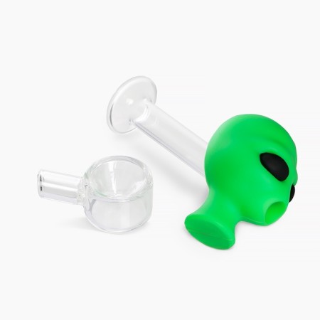 Bong smoking "alien", 11 x 7 x 4 cm-5
