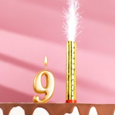 Candle for cake the number 