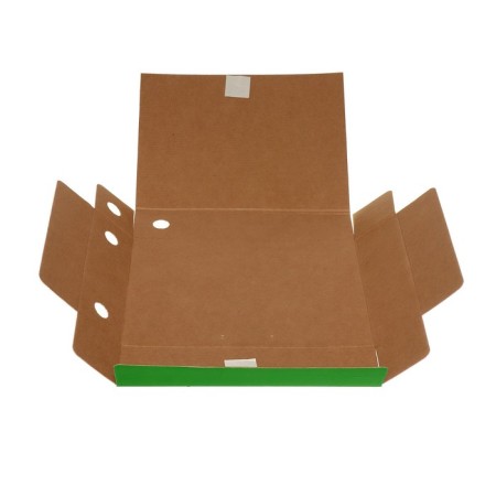 Archive folder with Calligrata ties, microhofrocard, 70 mm, up to 700 l, green-8