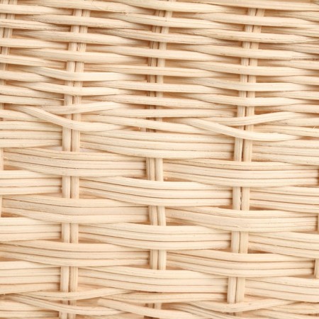 Wicker basket, 22 x 14 x 14/29 cm, beige, rattan-4