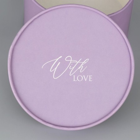 Gift box, packaging, "With Love" 12 x 8 cm-2