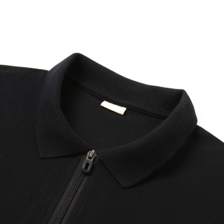 T-shirt (Polo) Male Minaku Regular Fit: Black Color, Rr. 46-5