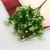 Bouquet "Maisky valley" 29 cm, white-green