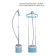 ECON ECO-BI2011s, floor, 2000 watts, 1.7 l, 30 g/min, blue