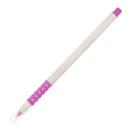 A set of ballpoint pens 12 pieces, 1.0mm, white housing with a rubber deaf, blue ink, mix-1