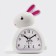 Clock - alarm clock "Bunny" children's, smooth move, 13.5 x 18 cm, aa