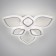 LED LED LED RIVOLI MEGAN 6110-107 106W, LED, 2800K-6200K