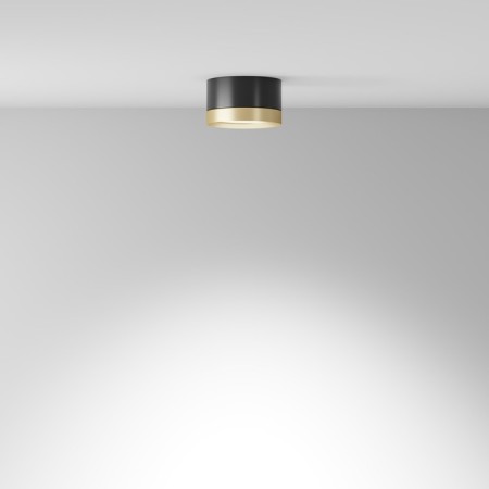 Technical C086CL-GX53-SRD-BG, 1XGX53, 15W ceiling lamp, 8.5x8.5x5 cm, black color with gold-4