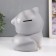 The piggy bank "kitten" is height 17 cm, width 13 cm, length 14 cm.