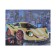 Diamond mosaic with partial filling for children "Yellow Call", 20 x 25 cm
