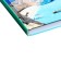 Business notebook A5 160 sheets in the Cage "Island of Dreams", solid cover, glossy lamination, mix