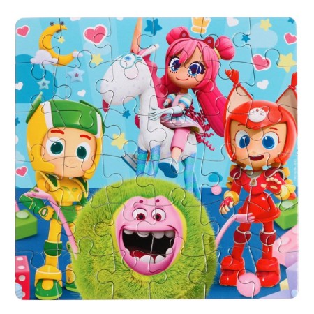 Puzzle "heroes. Good day ", 36 elements-3