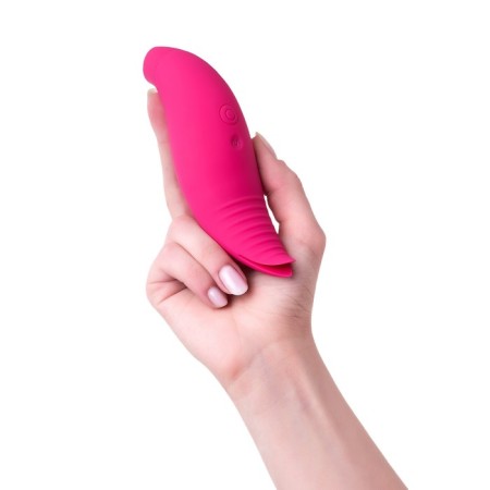 Multifunctional Jos Blossy clitoris stimulator, pink color, 13.5 cm-13