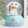 Souvenir Polystone Water Ball Light "Baby in a costume with a pet" mix d = 6.5 cm 9.5x7x7 cm
