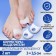 Correctors - dividers for thumbs, silicone, 3 × 3.5 cm, pair, white color