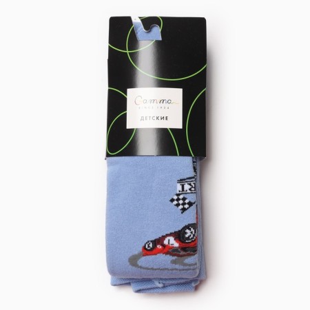 Pantyhose children's terry C661 (l) -2126 Blue color, height 104-110-3