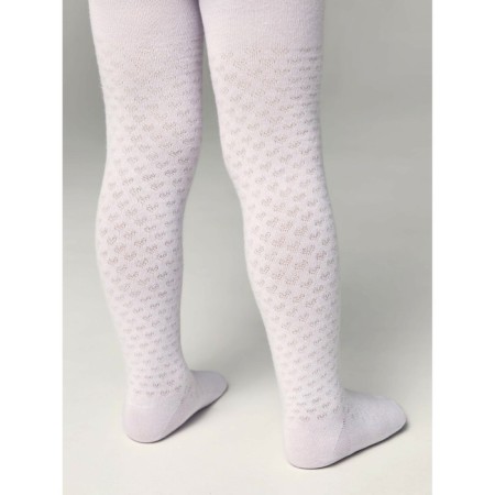 Pantyhose children's cotton CONTE KIDS TIP-Top, height 92-98 cm, white color-6